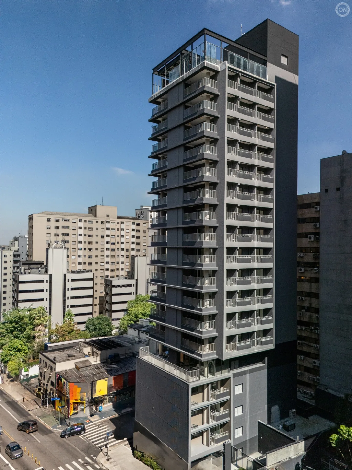 Perspectiva meramente ilustrativa da Fachada