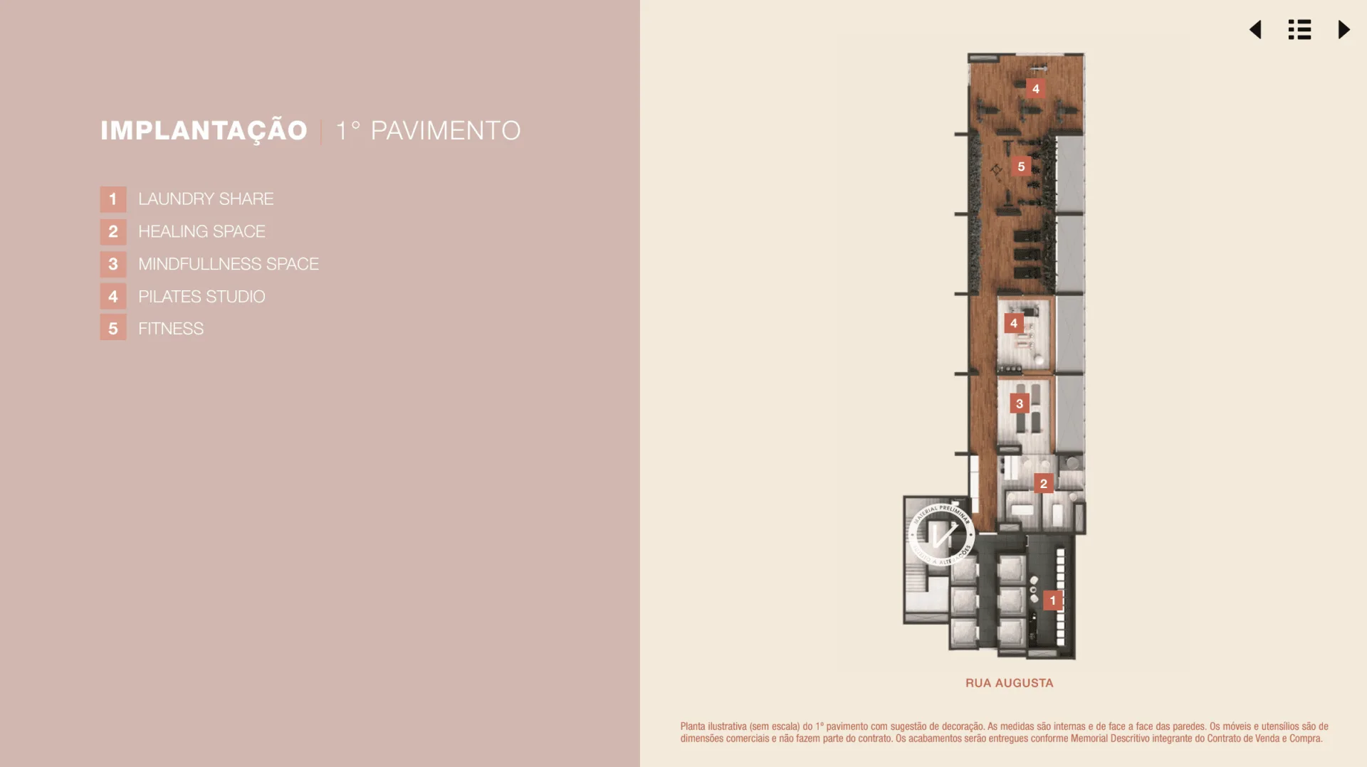 Planta Vitacon Jardins - Apartamento no Jardins - SP