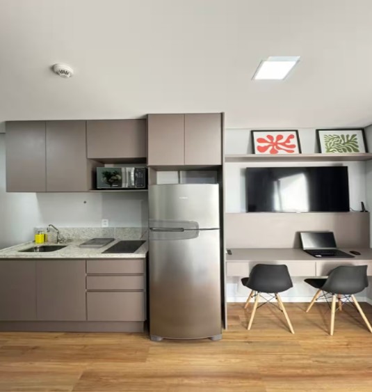STUDIO 30M² DECORADO NO BROOKLIN